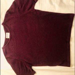 N.peal cashmere crop top